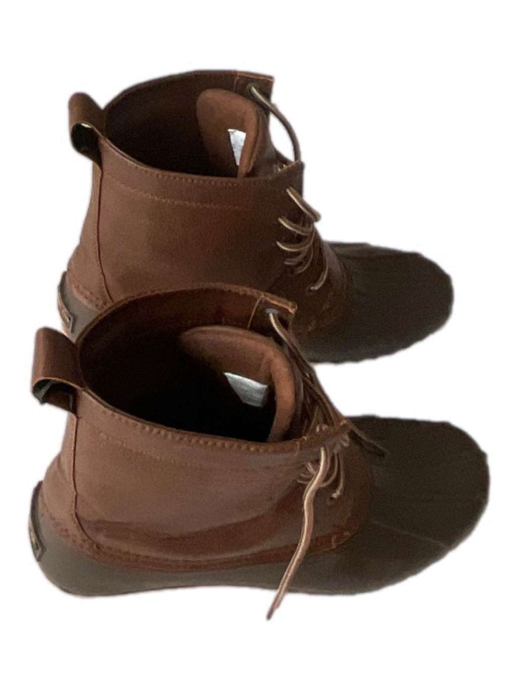 London Fog Seth Duck Boots – Cognac Brown - Picture 6 of 8